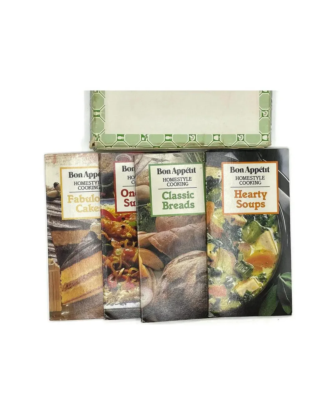Vintage Bon Appetit Cookbooks: 1980s Home Style Cooking Set